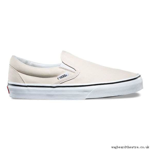 Comfortable Vans Shoes For Women (birch|true white) - Slip-On - 33968226